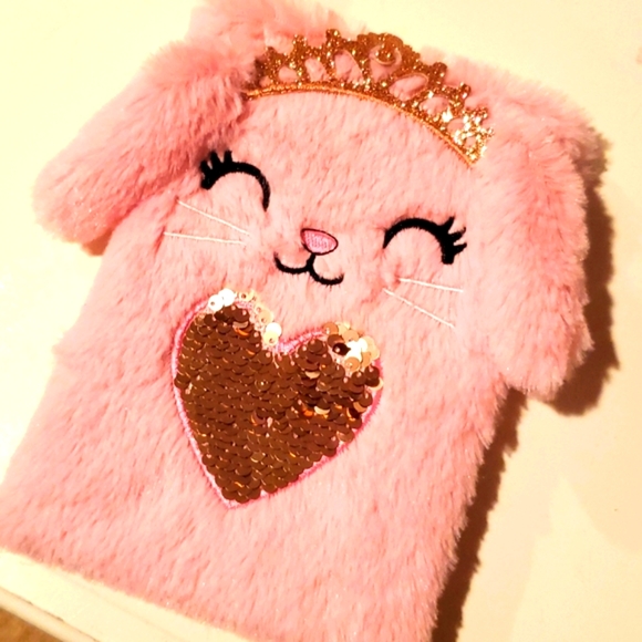 New Unicorn purse and Furry Bunny Diary - Picture 2 of 10